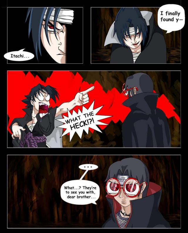 Sasuke-kun and Itachi-san Of the Uchiha Clan, stupid revenge (57)